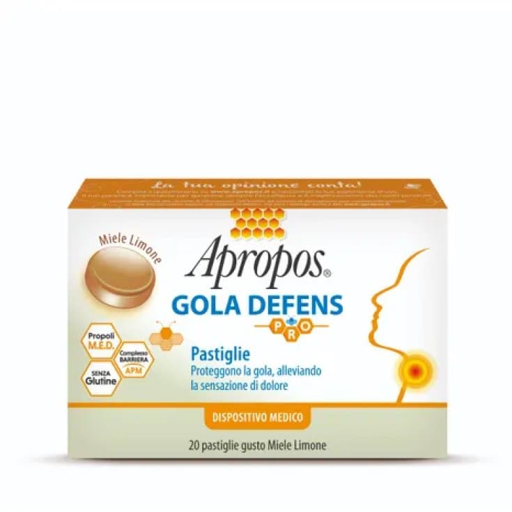 Apropos Gola D Pro – 20 pastiglie gusto miele