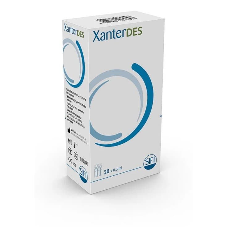 Xanterdes Augenlösung – 20 Einzeldosen