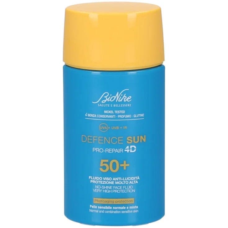 Defence Sun 50+ Fluid Anti-Glanz – Leichtes Sonnenschutzfluid