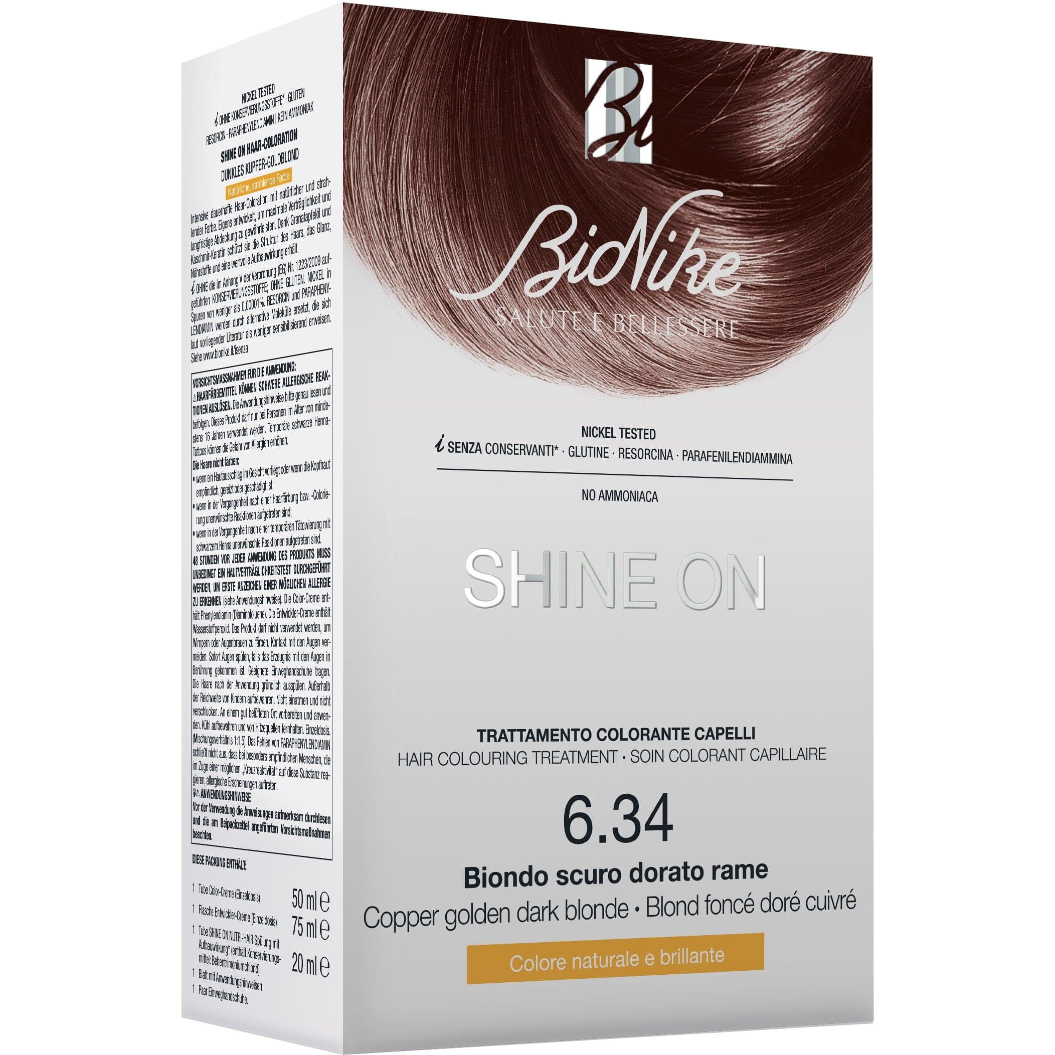 Shine On Capelli Biondo Ra 6.34 – Haarfarbe
