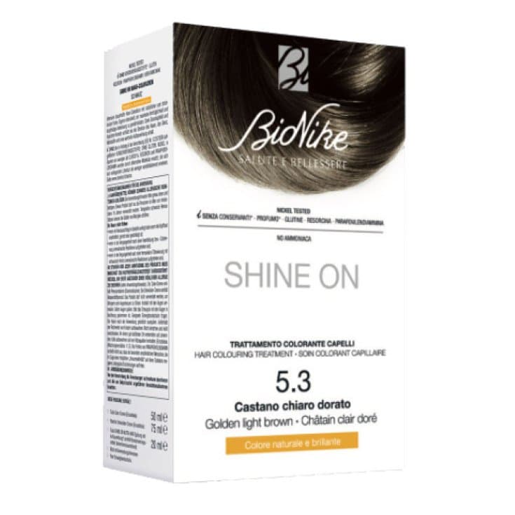 Shine On Haarfarbe Goldenes Hellbraun