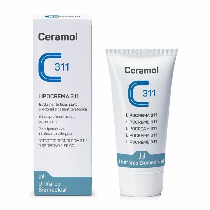 Ceramol Lipocrema 311 100 ml – Reichhaltige Creme