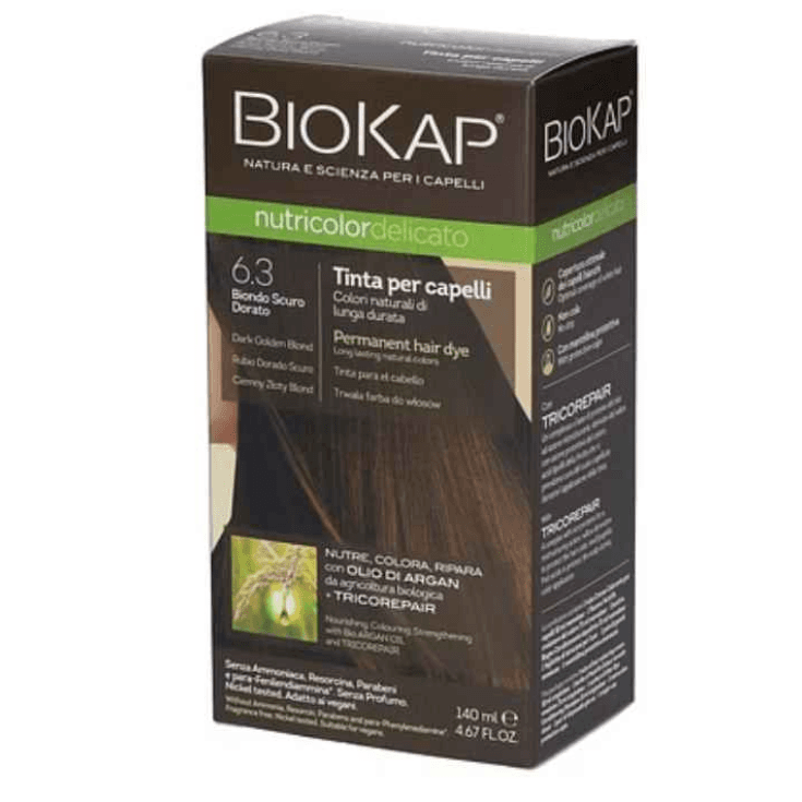 Biokap Nutricolor Delicato 6.30 Bio Scandinavo Scuro