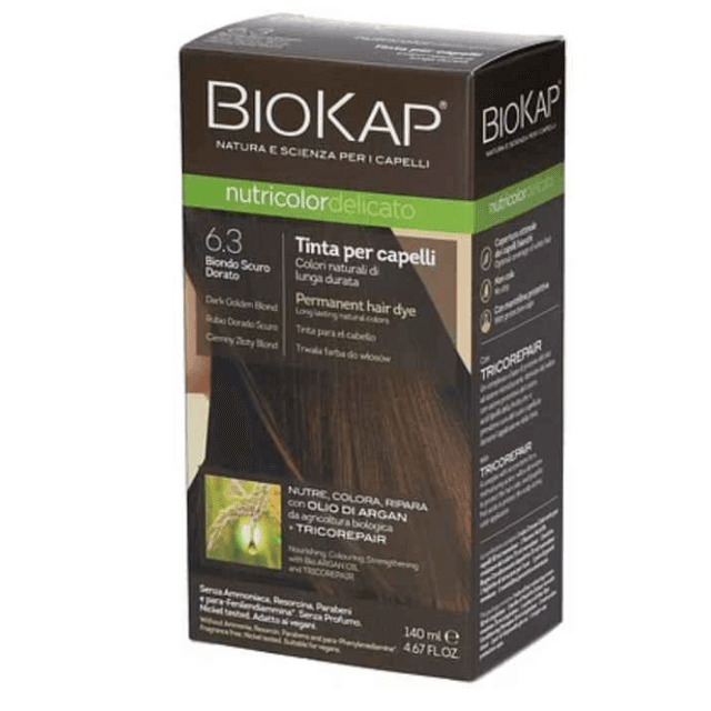 Biokap Nutricolor Delicato 6.30 Bio Scandinavo Scuro