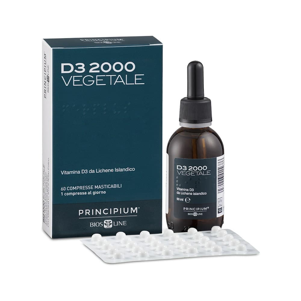 Principium D3 2000 Veg – 60 compresse