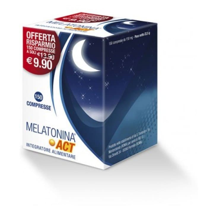 Melatonina Act 1 mg – 150 Tabletten