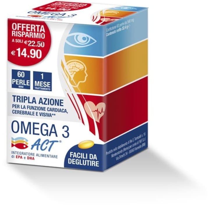 Omega 3 ACT – 60 capsule da 540mg