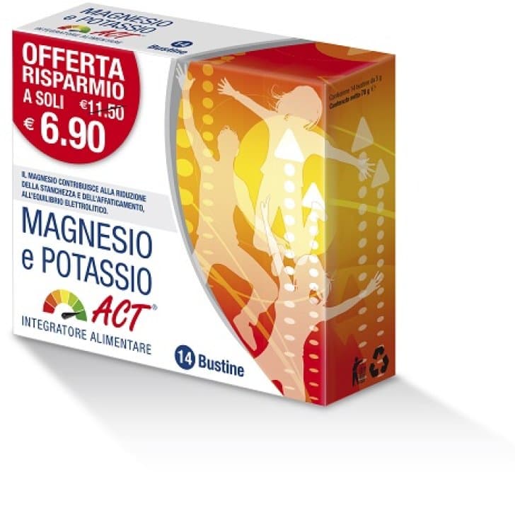 Magnesio Potassio ACT – 14 bustine