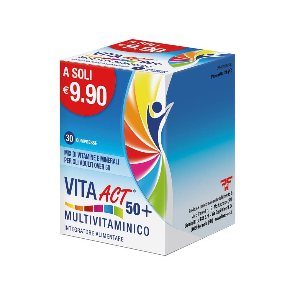 Vita Act 50+ Multivitamin – 30 compresse