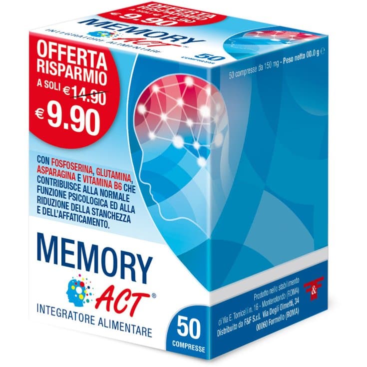Memory Act – 50 Compresse