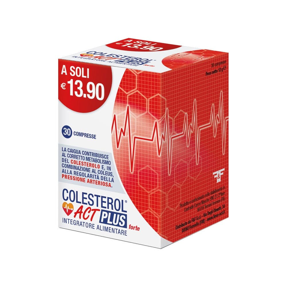 Colesterol Act Plus Forte – 30 compresse