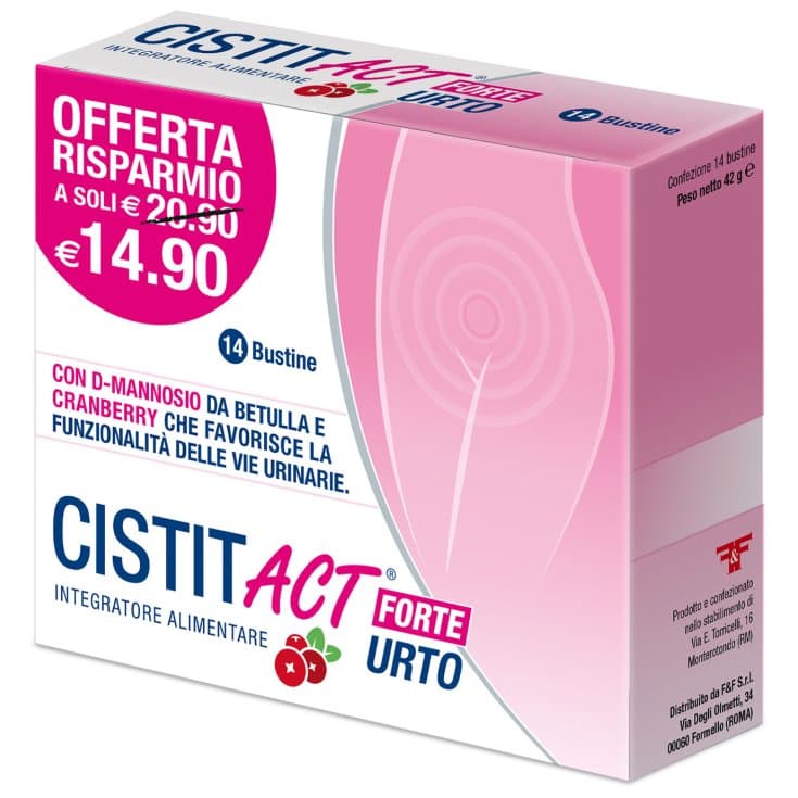 Cistit Act Forte Urto – 14 bustine