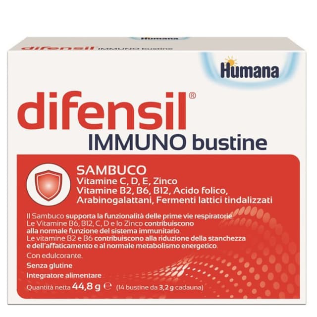 Difensil Immuno Multivitaminico + Zinco – Bustine