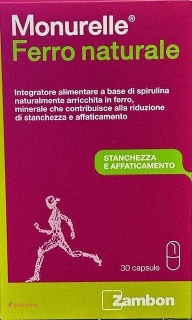 Monurelle Ferro Naturale – 30 capsule