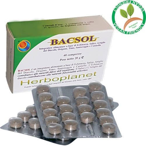 Bacsol – 40 Compresse