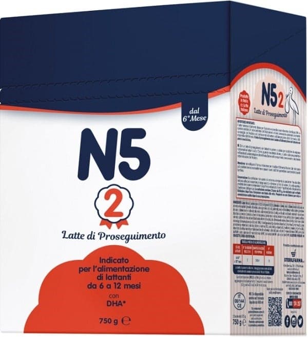 N5 2 Latte Polvere 6-12M – 750 g