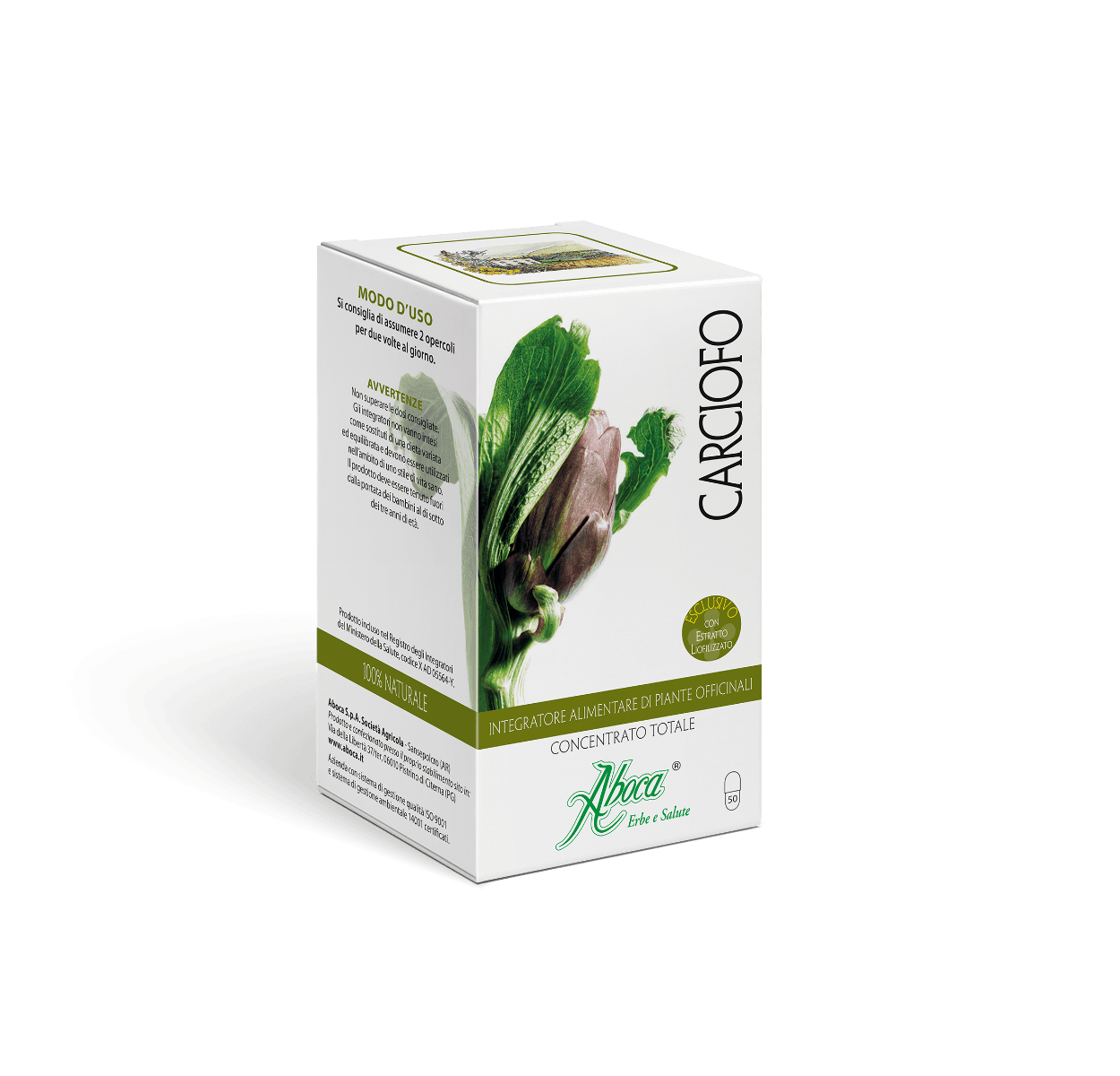 Carciofo 50 Aboca – 50 capsule Opercul