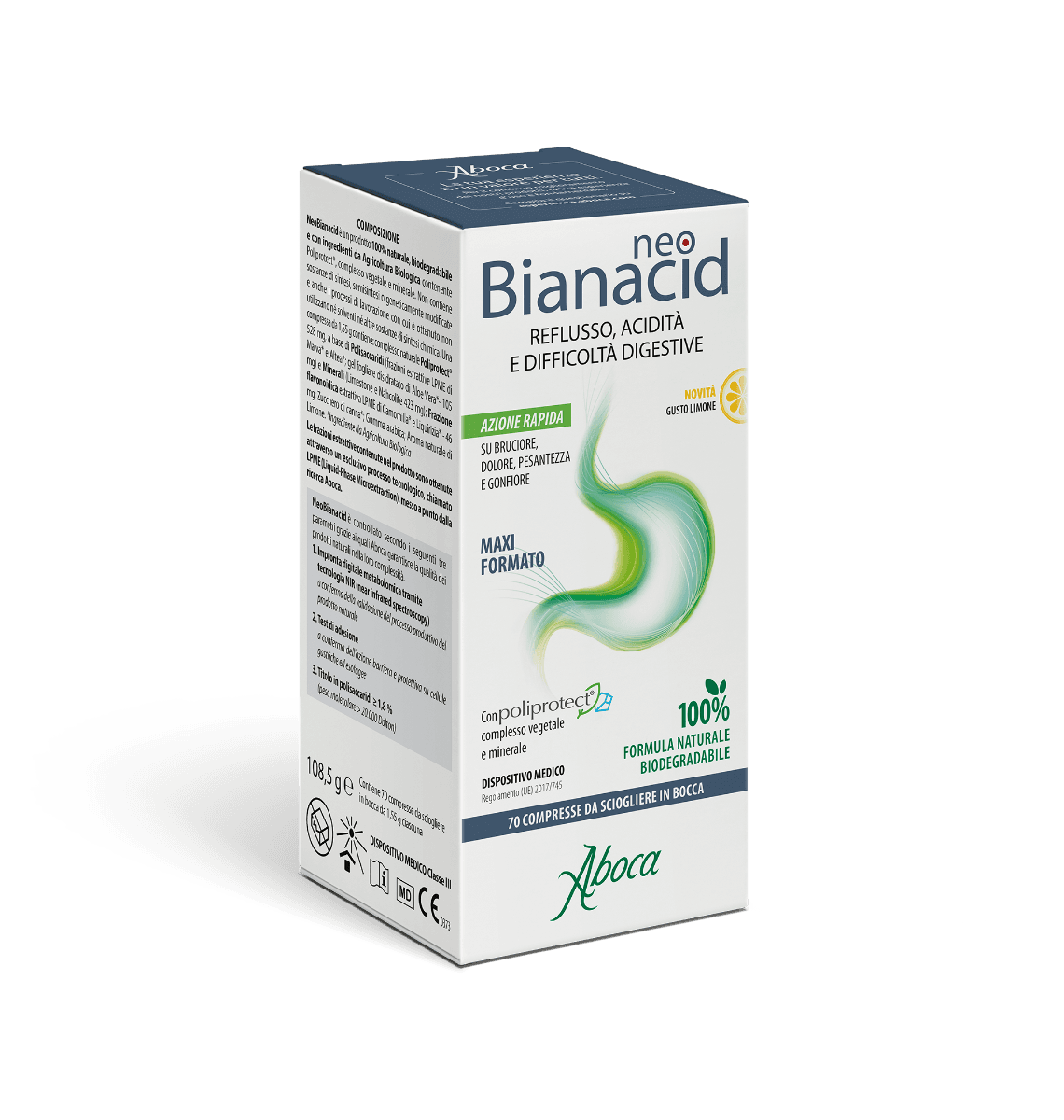 Neobianacid Limone – 70 compresse