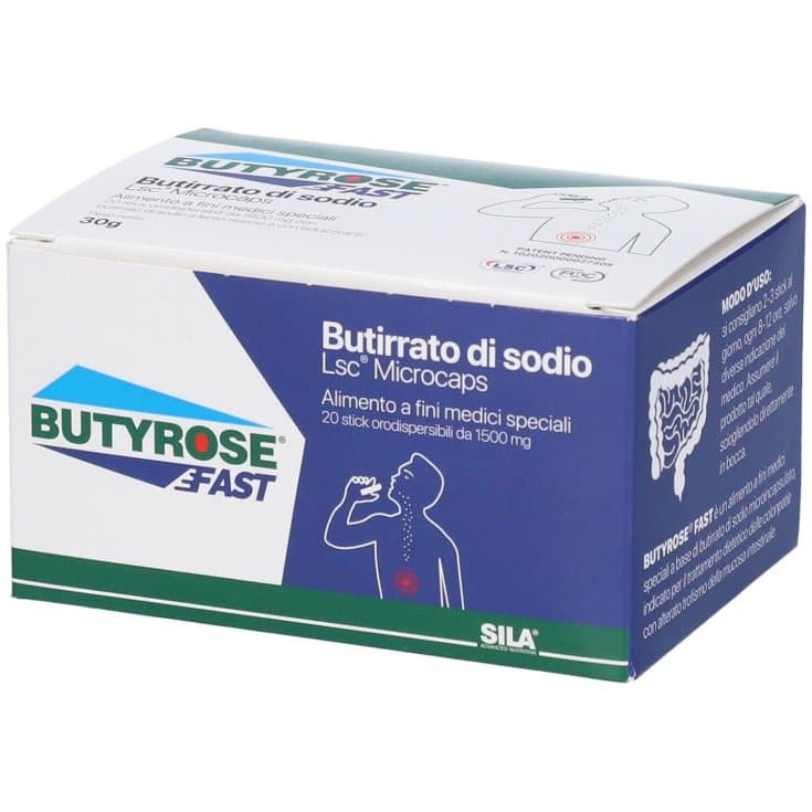 Butyrose Fast – 20 bustine