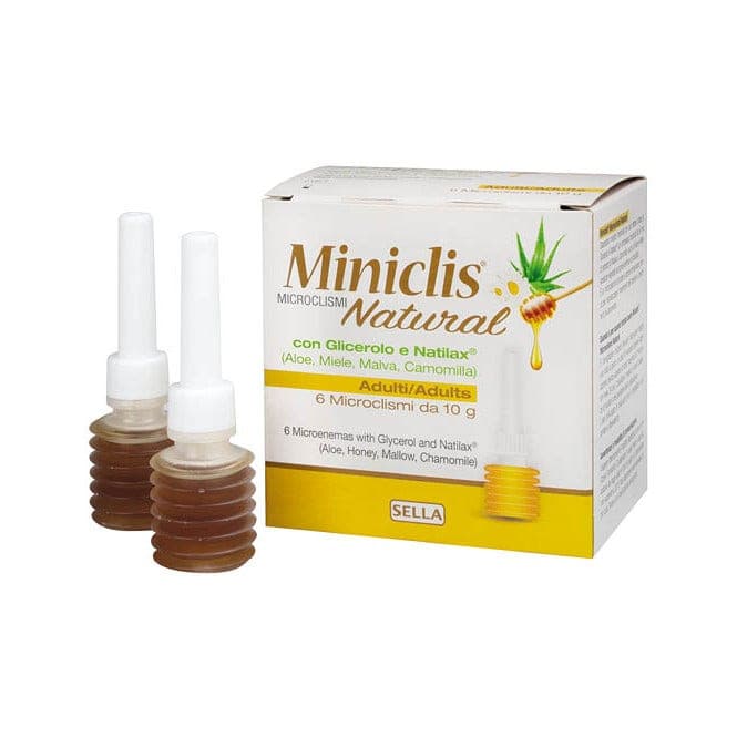 Miniclis Natural Md Mikroklistier – 6 Stück