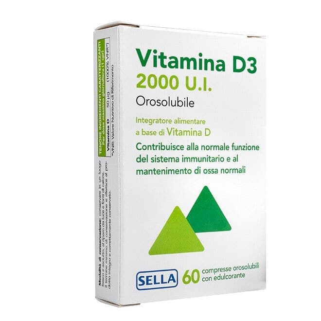 Vitamin D3 2000 UI Orosol – 60 compresse