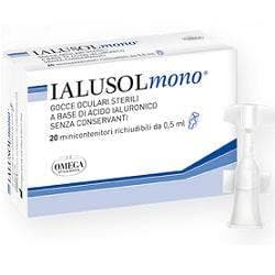 Ialusol Mono Augentropfen – 20 Einzeldosen