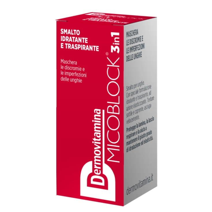 Dermovitamina Mico Smalto Rosso – Smalto unghie