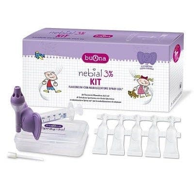 Nebial 3% Kit – 20 Fiale + Spray