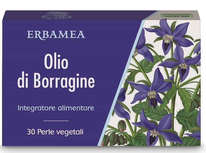 Olio di Borragine 30 Kapseln Vegan