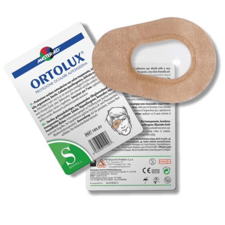 Ortolux Medic – Benda oculare con valvola trasparente