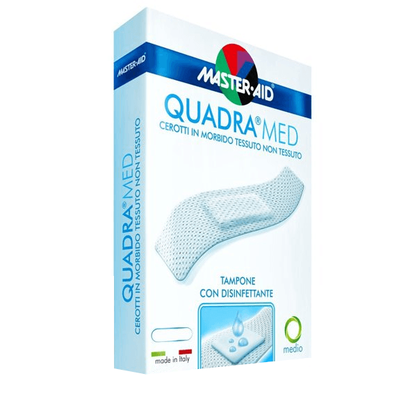 QUADRA-20 CER MEDIO – Cerotti per ferite 20 pz