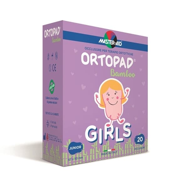 Ortopad Ceram Augenklappe Girls Junior – 20 compresse