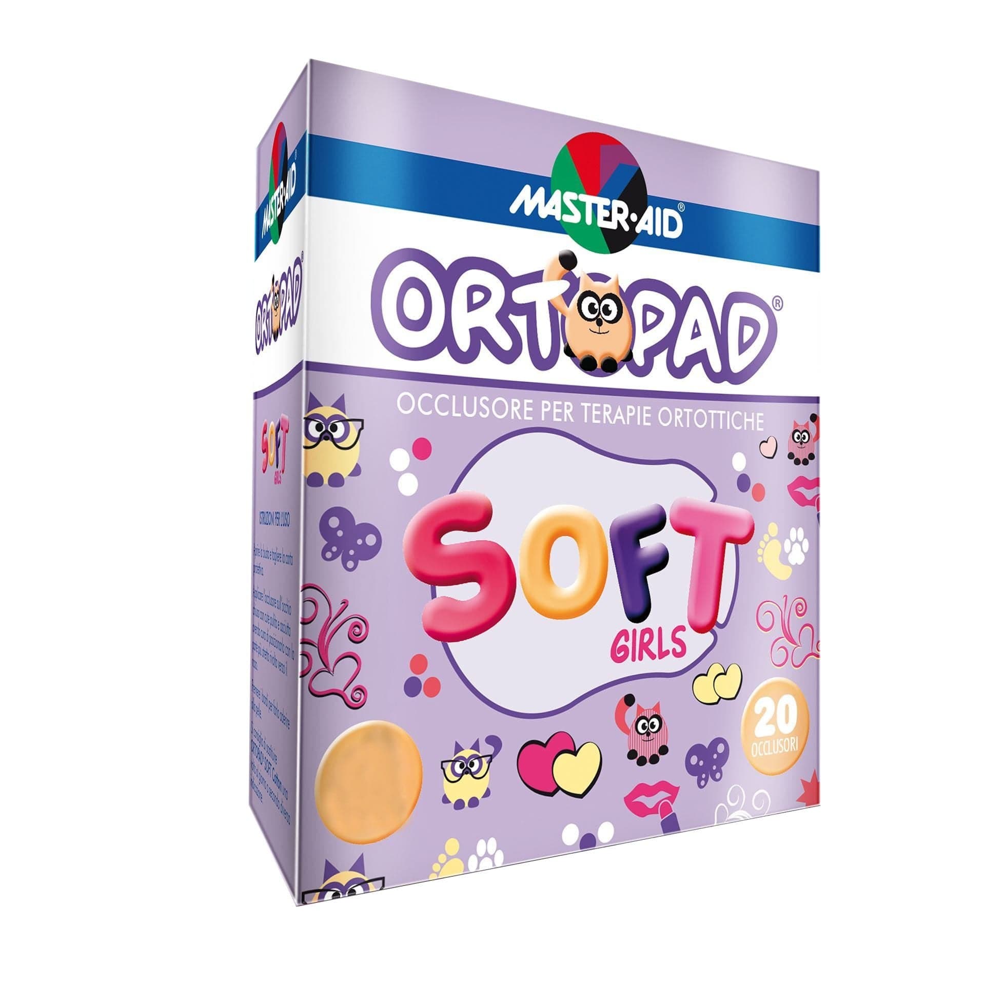 Ortopad Cer Soft Girls Regular – 20 Stück