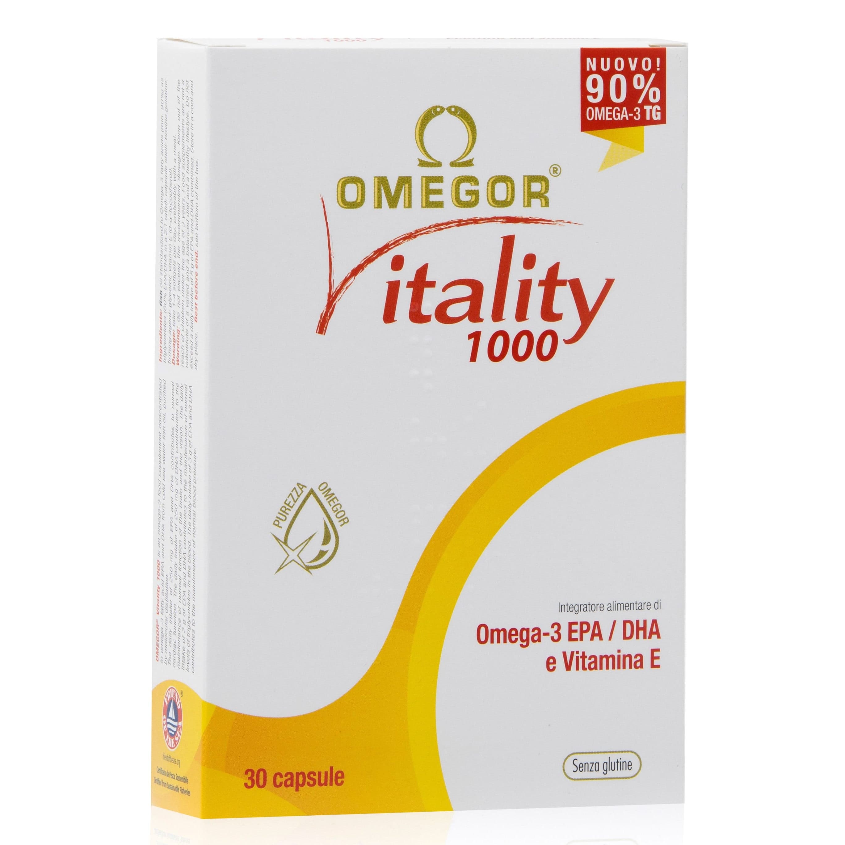 Omegor Vitality 1000 – 30 Kapseln