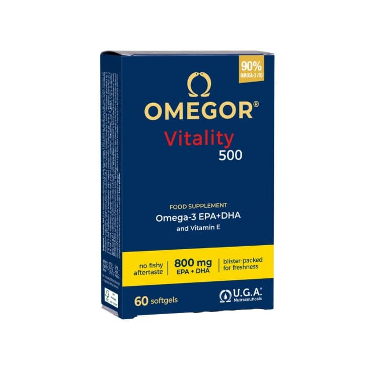 Omegor Vitality 500 – 60 capsule