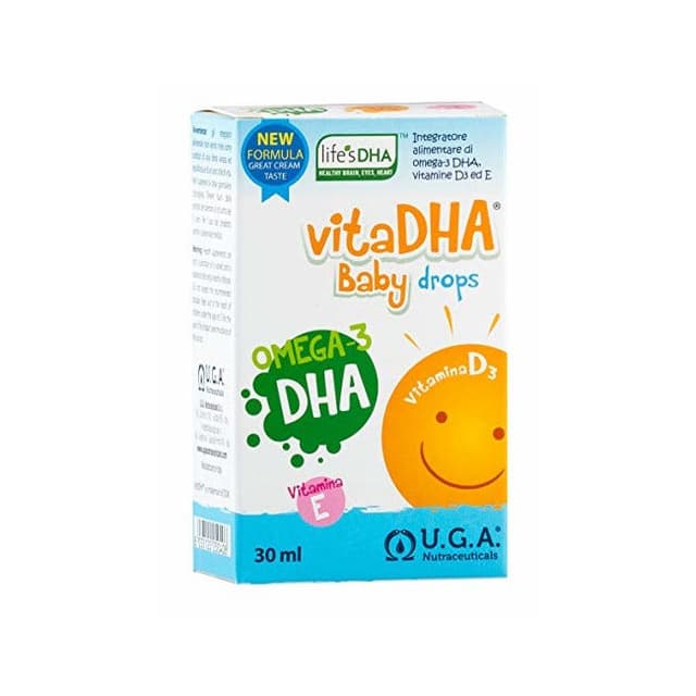 Vitadha Baby Drops Omega-3 DHA + Vitamina D3 – 30 ml gocce