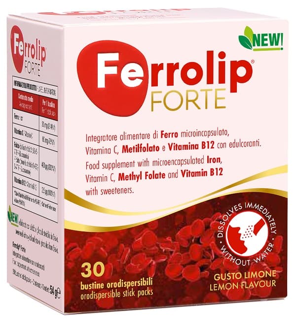 Ferrolip Forte – 30 Bustine