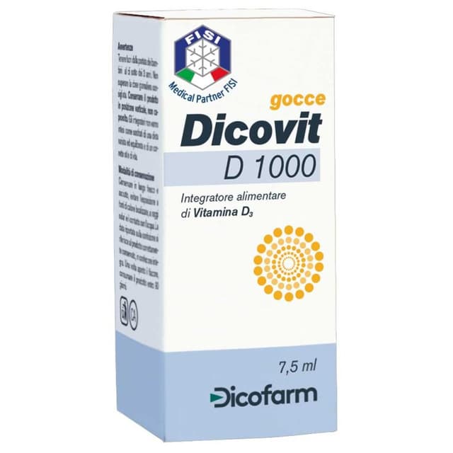 Dicovit D 1000 Vitamina D3 + Vitamina E – 7,5 ml