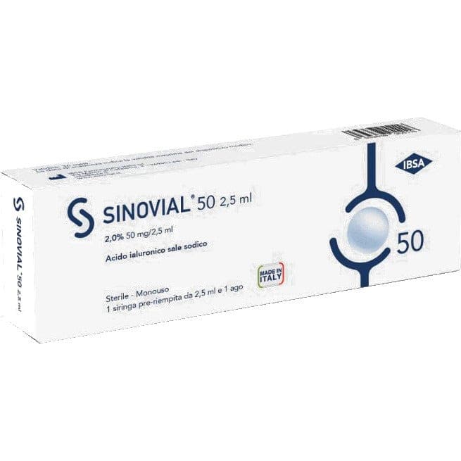 SINOVIAL 50 2% 50MG/2,5ML 1F