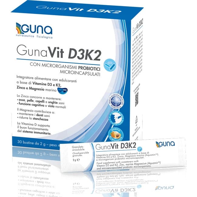 Gunavit D3K2 – 30 bustine da 2 g