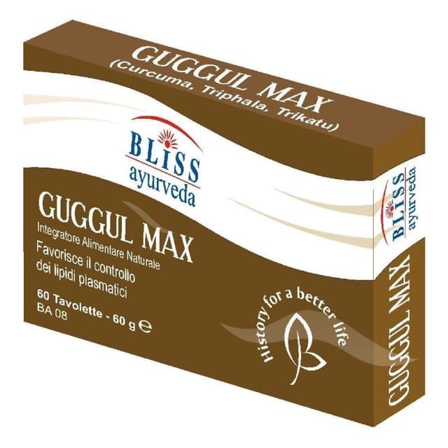 Guggul Max 60 compresse Curcuma + Zenzero