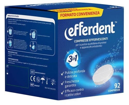 Efferdent Effervescent – 92 compresse
