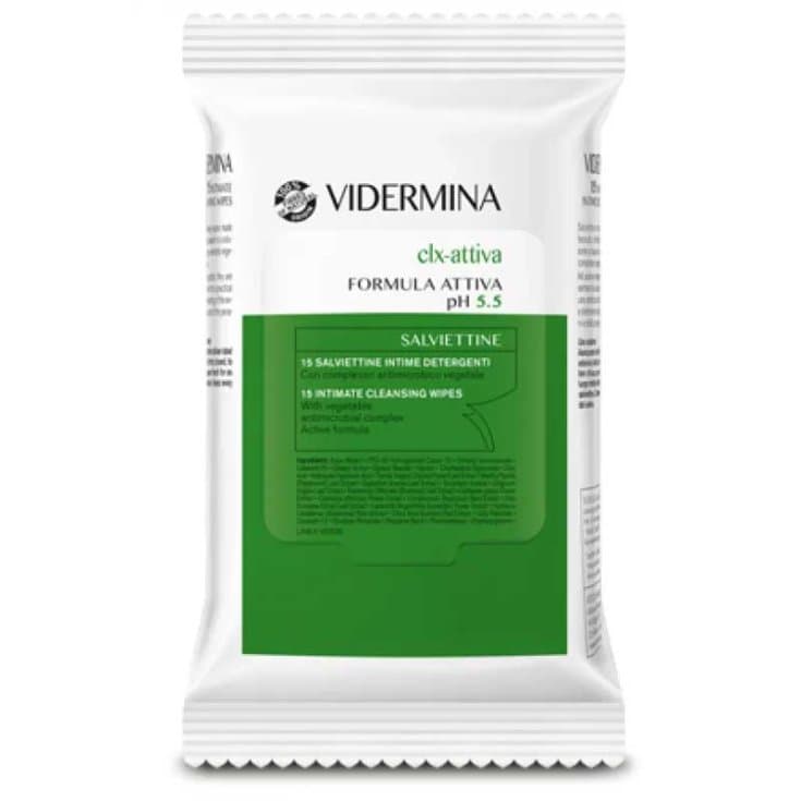 Vidermina CLX Attiv Intim – 15 Tücher