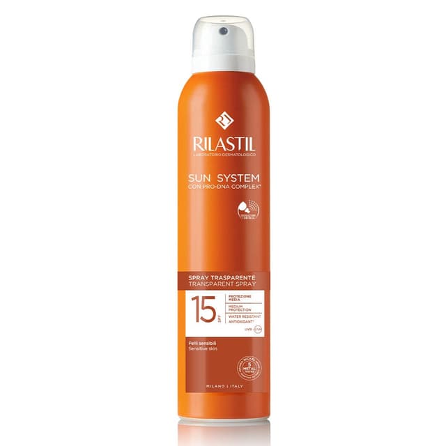 Rilastil Sun Sys Transparent SPF15 – Crema solare