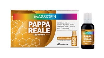 Massigen Pappa Reale – 10 Ampullen à 25 ml