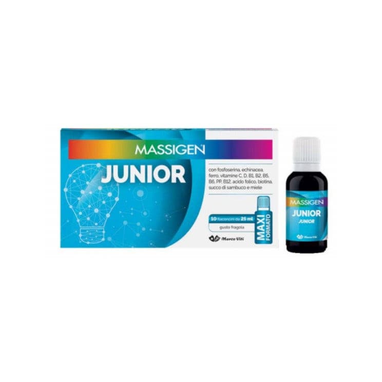 Massigen Junior – 10 fiale da 25 ml