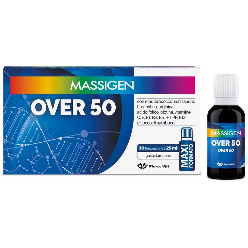 Massigen Over 50 – 10 fiale da 25 ml