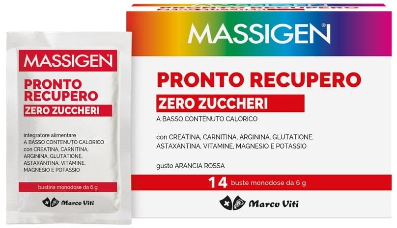 Massigen Pronto Recup Z/Zuc – 14 bustine da 6g
