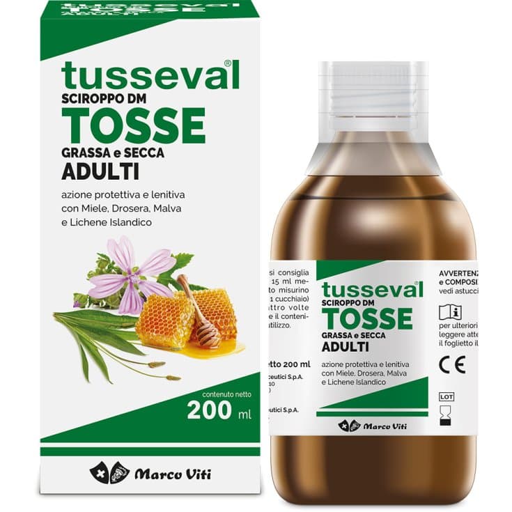 Tusseval Sciroppo Tosse Adulti