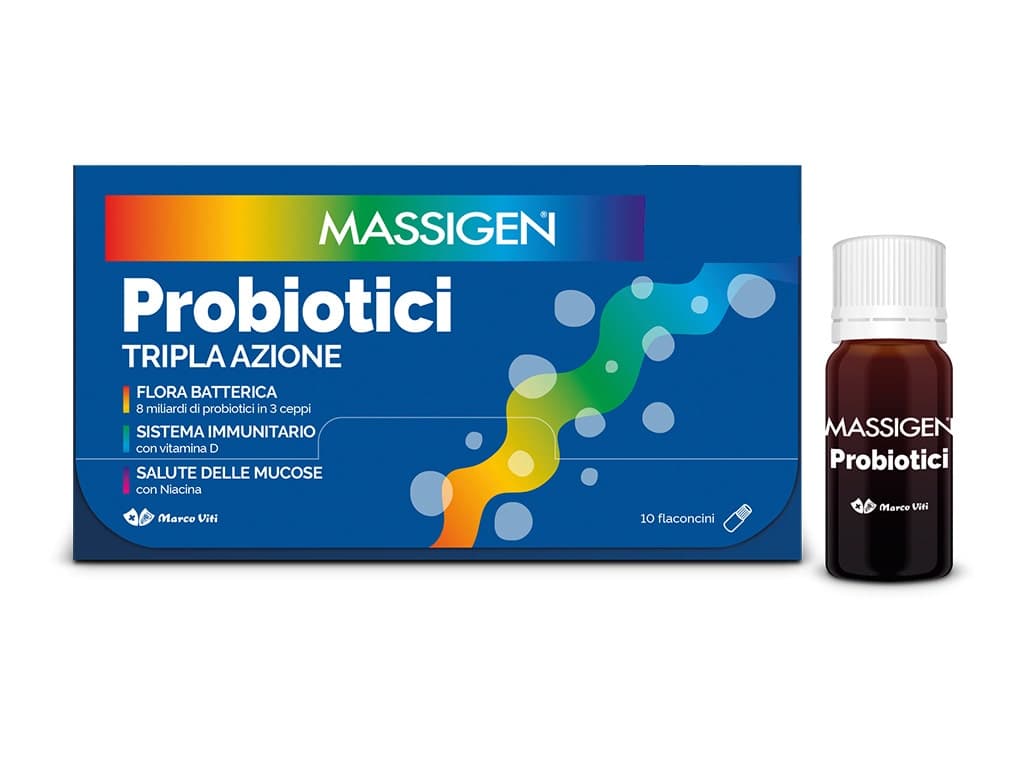 MASSIGEN PROBIOTICI 10FLX8ML